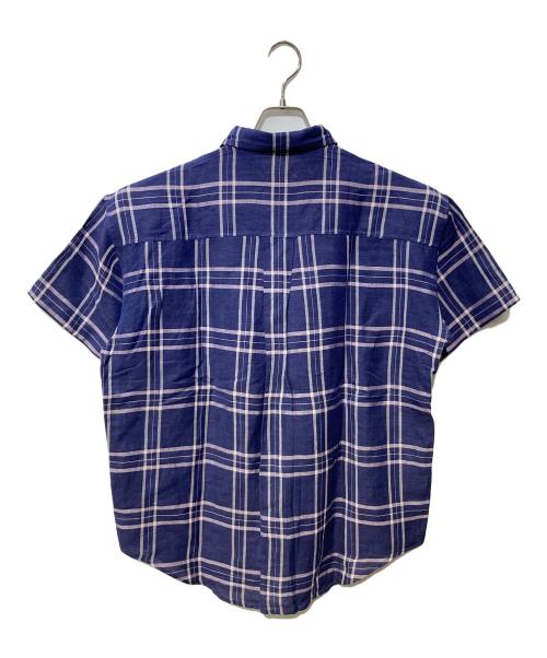 GIORGIO ARMANI（ジョルジョアルマーニ）GIORGIO ARMANI (ジョルジョアルマーニ) リネン混シャツ パープル サイズ:サイズ表記なしの古着・服飾アイテム