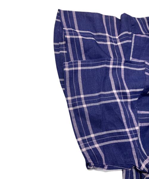 GIORGIO ARMANI（ジョルジョアルマーニ）GIORGIO ARMANI (ジョルジョアルマーニ) リネン混シャツ パープル サイズ:サイズ表記なしの古着・服飾アイテム