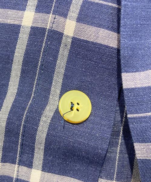 GIORGIO ARMANI（ジョルジョアルマーニ）GIORGIO ARMANI (ジョルジョアルマーニ) リネン混シャツ パープル サイズ:サイズ表記なしの古着・服飾アイテム