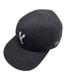 New Era（ニューエラ）の古着「ニューヨークヤンキースキャップ」｜ブラック
