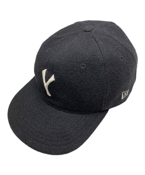 New Era（ニューエラ）New Era (ニューエラ) ニューヨークヤンキースキャップ ブラックの古着・服飾アイテム