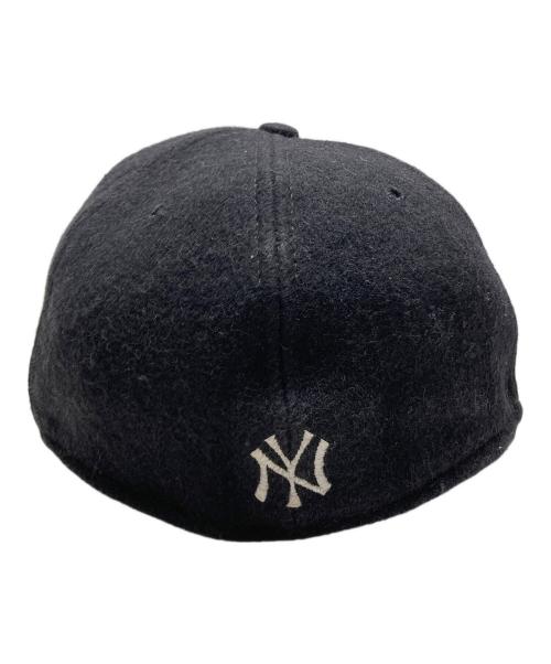 New Era（ニューエラ）New Era (ニューエラ) ニューヨークヤンキースキャップ ブラックの古着・服飾アイテム
