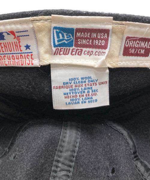 New Era（ニューエラ）New Era (ニューエラ) ニューヨークヤンキースキャップ ブラックの古着・服飾アイテム