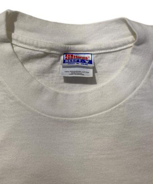 Hanes（ヘインズ）Hanes (ヘインズ) プリントTシャツ ホワイト サイズ:XLの古着・服飾アイテム