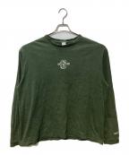 GAPギャップ）の古着「プリントカットソー」｜グリーン