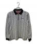 Supreme（シュプリーム）の古着「Floral Jacquard Zip L/S」｜ホワイト×ブラック