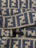 中古・古着 FENDI (フェンディ) ズッカ柄タートルネックニット ブラウン サイズ:42：15000円