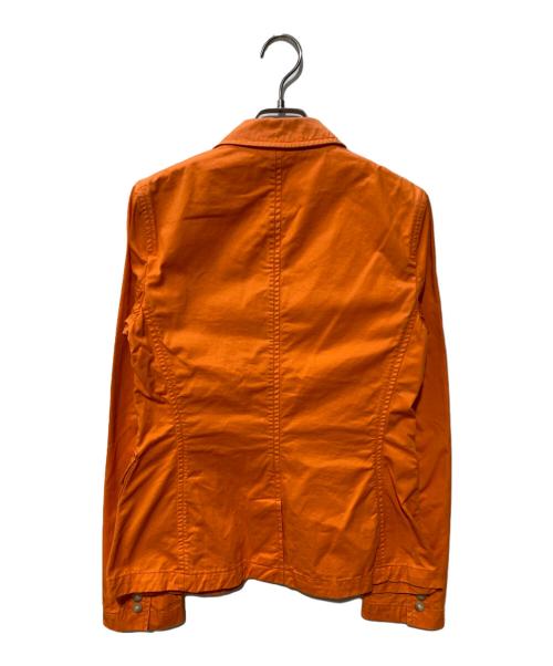 RALPH LAUREN（ラルフローレン）RALPH LAUREN (ラルフローレン) エンブレムテーラードジャケット オレンジ サイズ:SIZE 9の古着・服飾アイテム