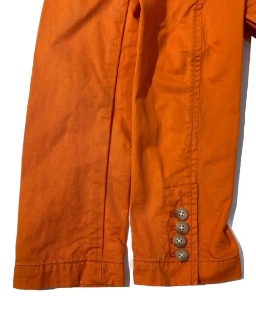 RALPH LAUREN（ラルフローレン）RALPH LAUREN (ラルフローレン) エンブレムテーラードジャケット オレンジ サイズ:SIZE 9の古着・服飾アイテム