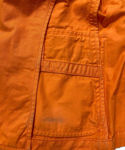 RALPH LAUREN（ラルフローレン）RALPH LAUREN (ラルフローレン) エンブレムテーラードジャケット オレンジ サイズ:SIZE 9の古着・服飾アイテム