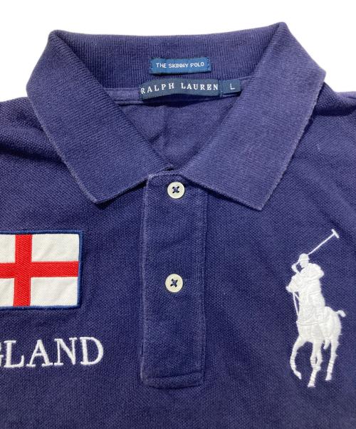 RALPH LAUREN（ラルフローレン）RALPH LAUREN (ラルフローレン) ビッグポニー半袖ポロシャツ ネイビー サイズ:Lの古着・服飾アイテム