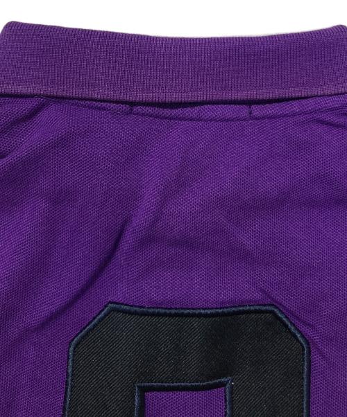 RALPH LAUREN（ラルフローレン）RALPH LAUREN (ラルフローレン) 半袖ポロシャツ パープル サイズ:Lの古着・服飾アイテム