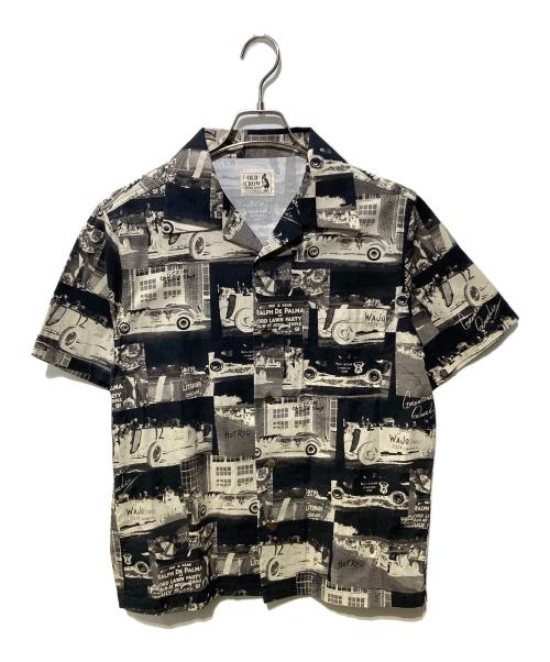 OLD CREW（オールド・クロウ）OLD CREW (オールド・クロウ) オープンカラーシャツ ブラック サイズ:SIZE Mの古着・服飾アイテム
