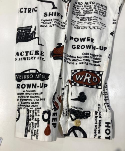 WEIRDO（ウィアード）WEIRDO (ウィアード) オープンカラーシャツ ホワイト サイズ:Mの古着・服飾アイテム