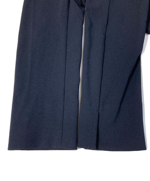 UNFILO（アンフィーロ）UNFILO (アンフィーロ) BEAUTY MOVE ノーカラージャケット ネイビー サイズ:Mの古着・服飾アイテム