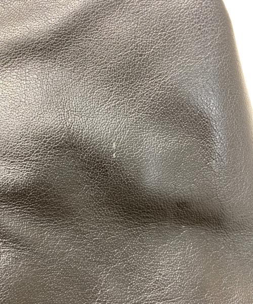 Lucky Leather Inc.（ラッキー・レザー・インク）Lucky Leather Inc. (ラッキー・レザー・インク) ダブルライダースジャケット ブラック サイズ:SIZE36の古着・服飾アイテム