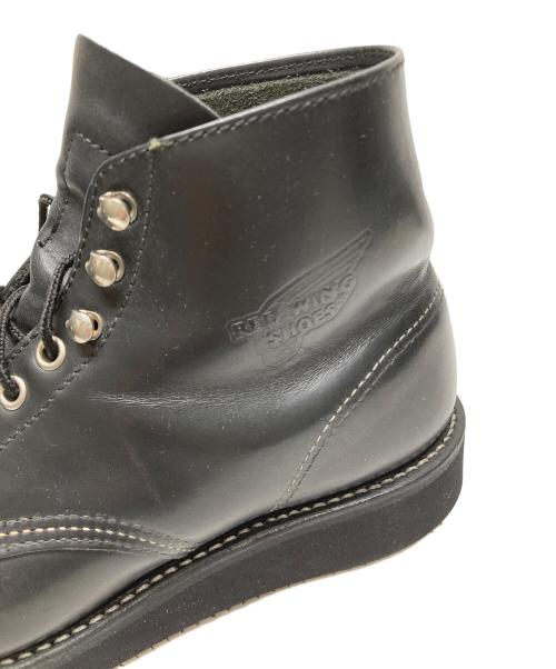 RED WING（レッドウィング）RED WING (レッドウィング) 6-inch Classic Round ブラック サイズ:25.5の古着・服飾アイテム