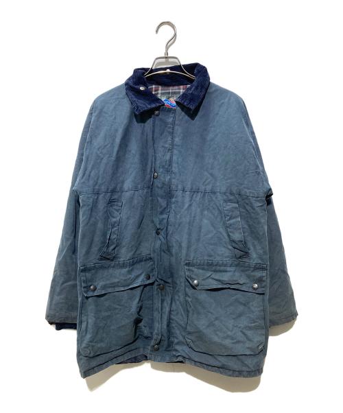 royal paddock（ロイヤルパドック）royal paddock (ロイヤルパドック) オイルドジャケット ネイビー サイズ:Sの古着・服飾アイテム
