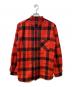 Hysteric Glamour（ヒステリックグラマー）の古着「バッファーローチェックジャケット」｜レッド