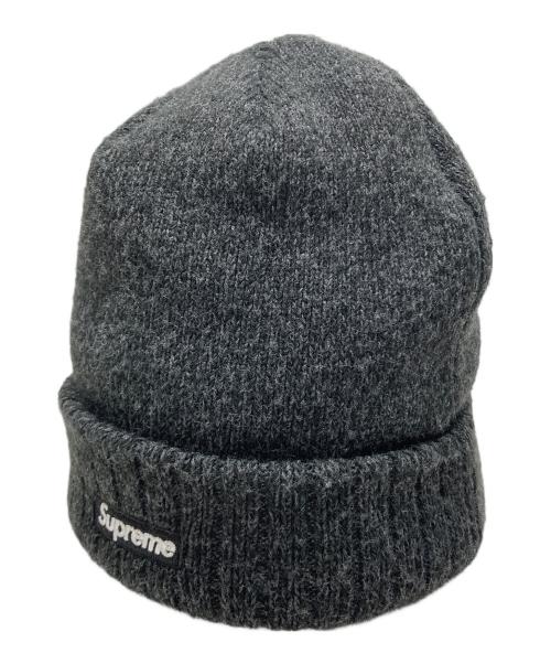 New Era（ニューエラ）New Era (ニューエラ) SUPREME (シュプリーム) ニット帽 ブラックの古着・服飾アイテム