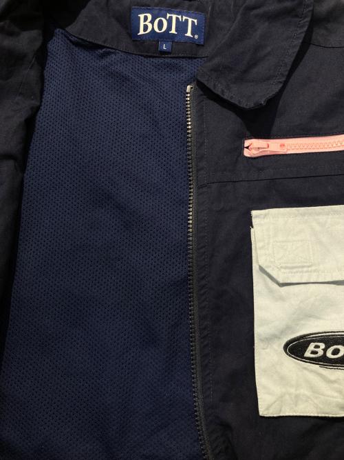 BoTT（ボット）BoTT (ボット) Multi Pocket Jacket ネイビー サイズ:Lの古着・服飾アイテム