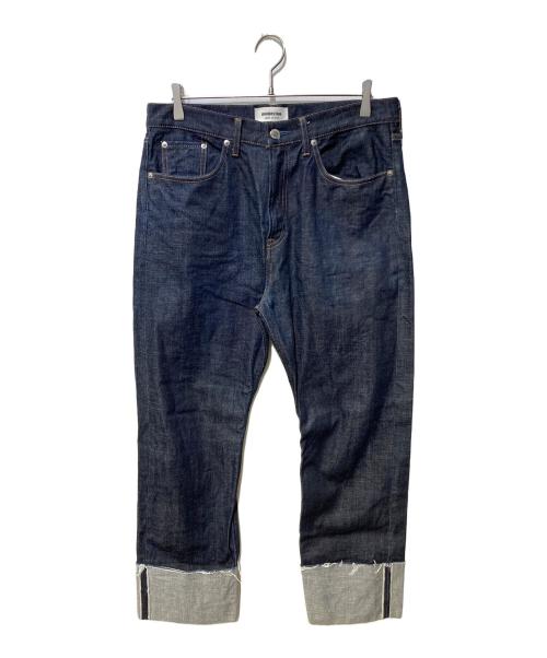 MONKEY TIME（モンキータイム）MONKEY TIME (モンキータイム) ロールアップデニムパンツ インディゴ サイズ:XLの古着・服飾アイテム