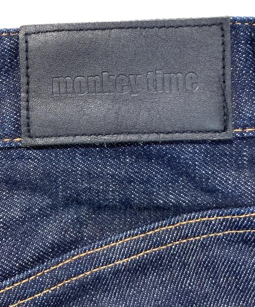 MONKEY TIME（モンキータイム）MONKEY TIME (モンキータイム) ロールアップデニムパンツ インディゴ サイズ:XLの古着・服飾アイテム