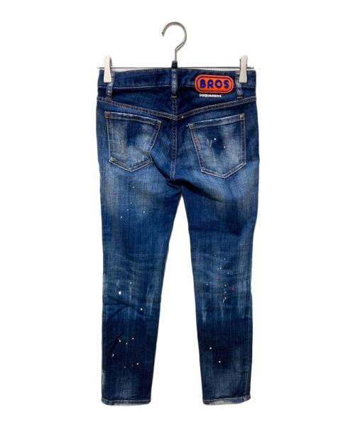 DSQUARED2（ディースクエアード）DSQUARED2 (ディースクエアード) デニムパンツ インディゴ サイズ:34の古着・服飾アイテム