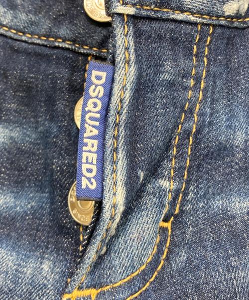 DSQUARED2（ディースクエアード）DSQUARED2 (ディースクエアード) デニムパンツ インディゴ サイズ:34の古着・服飾アイテム