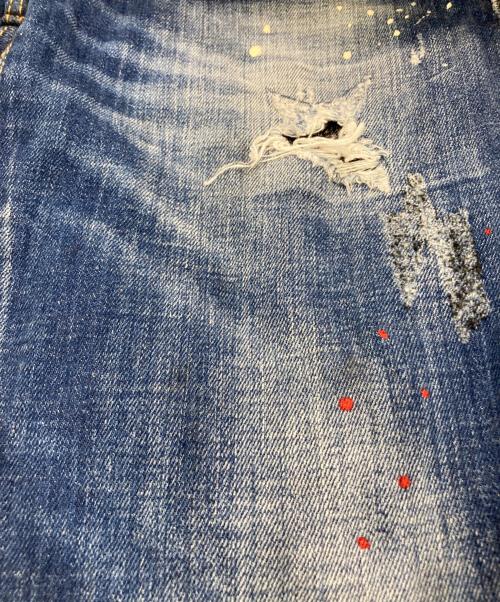 DSQUARED2（ディースクエアード）DSQUARED2 (ディースクエアード) デニムパンツ インディゴ サイズ:34の古着・服飾アイテム