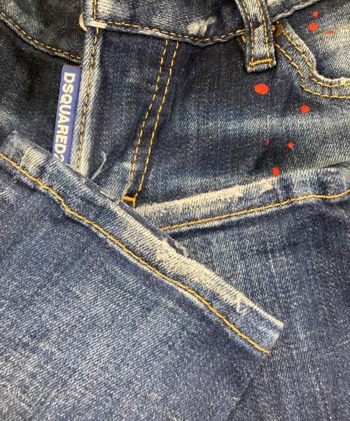 DSQUARED2（ディースクエアード）DSQUARED2 (ディースクエアード) デニムパンツ インディゴ サイズ:34の古着・服飾アイテム