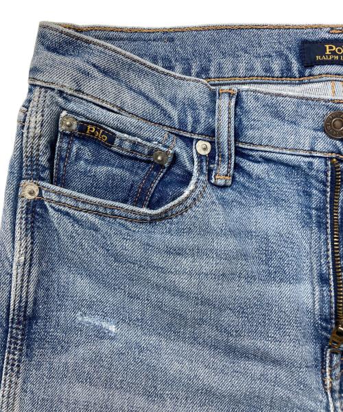 POLO RALPH LAUREN（ポロ・ラルフローレン）POLO RALPH LAUREN (ポロ・ラルフローレン) デニムパンツ インディゴ サイズ:SIZE25の古着・服飾アイテム