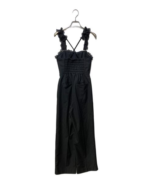 Ameri（アメリ）Ameri (アメリ) MEDI 2WAY FRILL ROMPERS ブラック サイズ:Sの古着・服飾アイテム