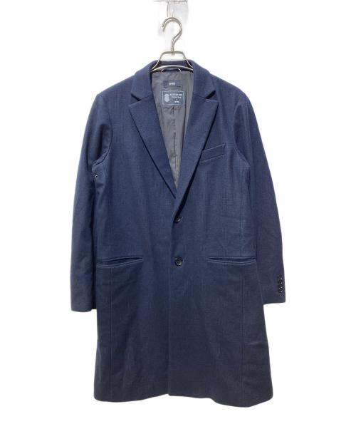 SHIPS（シップス）SHIPS (シップス) Super140’sカシミア混コート ネイビー サイズ:Mの古着・服飾アイテム
