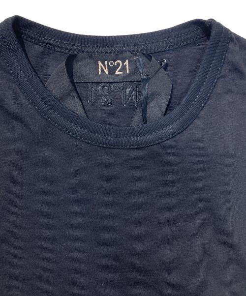 N°21（ヌメロヴェントゥーノ）N°21 (ヌメロヴェントゥーノ) カットソー ブラック サイズ:XXSの古着・服飾アイテム