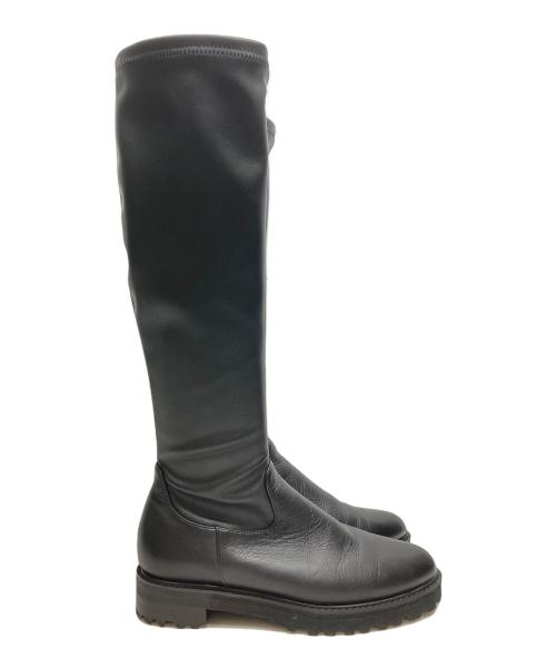 DIANA（ダイアナ）DIANA (ダイアナ) ロングブーツ ブラック サイズ:22 1/2の古着・服飾アイテム