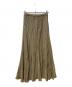 Plage (プラージュ) Washable Fibrilフレアスカート ブラウン サイズ:36：4000円