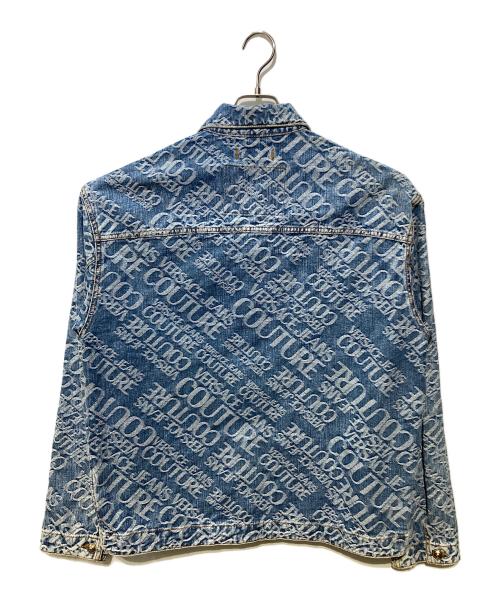 VERSACE JEANS COUTURE（ヴェルサーチ ジーンズクチュール）VERSACE JEANS COUTURE (ヴェルサーチ ジーンズクチュール) モノグラムデニムジャケット インディゴ サイズ:Ⅿの古着・服飾アイテム
