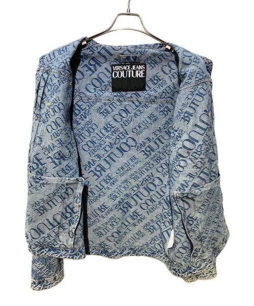 VERSACE JEANS COUTURE（ヴェルサーチ ジーンズクチュール）VERSACE JEANS COUTURE (ヴェルサーチ ジーンズクチュール) モノグラムデニムジャケット インディゴ サイズ:Ⅿの古着・服飾アイテム
