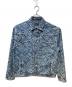 VERSACE JEANS COUTURE（ヴェルサーチ ジーンズクチュール）の古着「モノグラムデニムジャケット」｜インディゴ