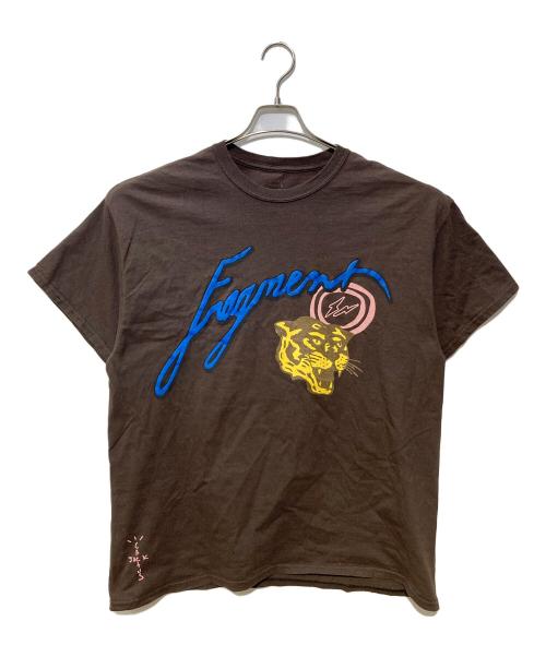CACTUS（カクタス）CACTUS (カクタス) Tシャツ ブラウン サイズ:XLの古着・服飾アイテム