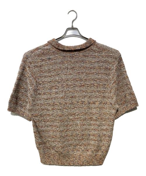 reverve（リバーブ）reverve (リバーブ) POLO SKIPPER KNIT ベージュ サイズ:Fの古着・服飾アイテム