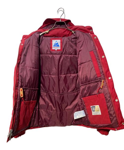 Cape HEIGHTS（ケープハイツ）CAPE HEIGHTS (ケープハイツ) ダウンジャケット レッド サイズ:XSの古着・服飾アイテム