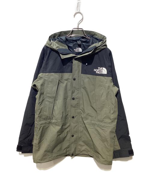 THE NORTH FACE（ザ ノース フェイス）THE NORTH FACE (ザ ノース フェイス) Mountain Light Jacket グリーン×ブラック サイズ:Mの古着・服飾アイテム