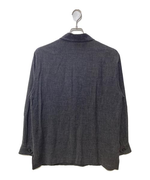 BURBERRY LONDON（バーバリーロンドン）BURBERRY LONDON (バーバリーロンドン) リネン混ジャケット グレー サイズ:Lの古着・服飾アイテム