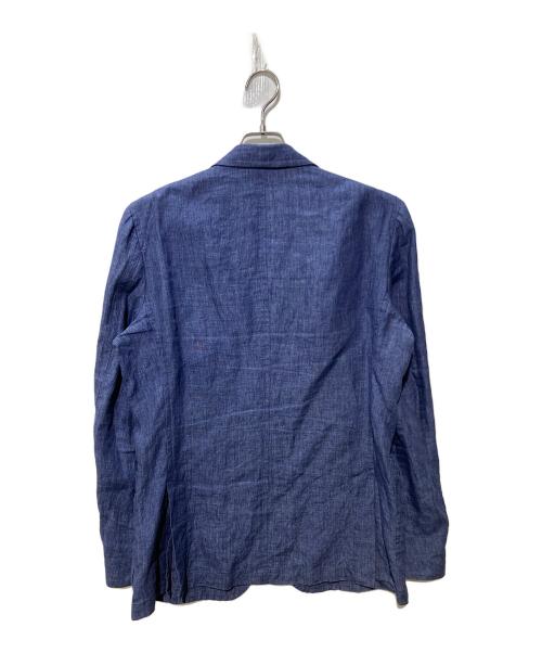 ANGELICO（アンジェリコ）ANGELICO (アンジェリコ) 段返り3Bジャケットリネンジャケット ネイビー サイズ:SIZE50の古着・服飾アイテム