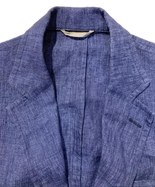 ANGELICO（アンジェリコ）ANGELICO (アンジェリコ) 段返り3Bジャケットリネンジャケット ネイビー サイズ:SIZE50の古着・服飾アイテム