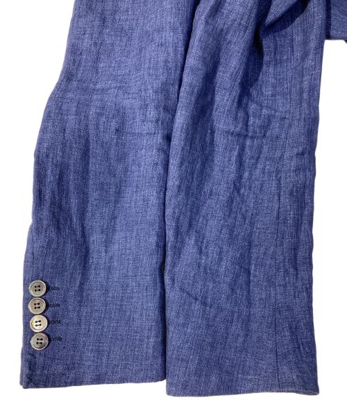 ANGELICO（アンジェリコ）ANGELICO (アンジェリコ) 段返り3Bジャケットリネンジャケット ネイビー サイズ:SIZE50の古着・服飾アイテム