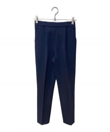 中古・古着通販】YORI (ヨリ) ダブルクロスパンツ ネイビー サイズ