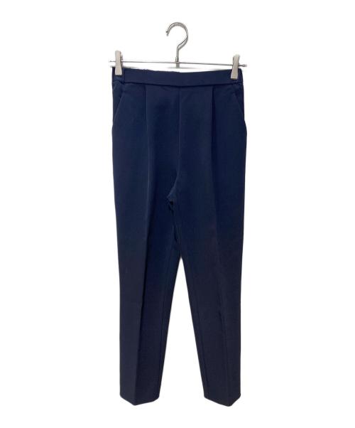 YORI（ヨリ）YORI (ヨリ) ダブルクロスパンツ ネイビー サイズ:SIZE36の古着・服飾アイテム